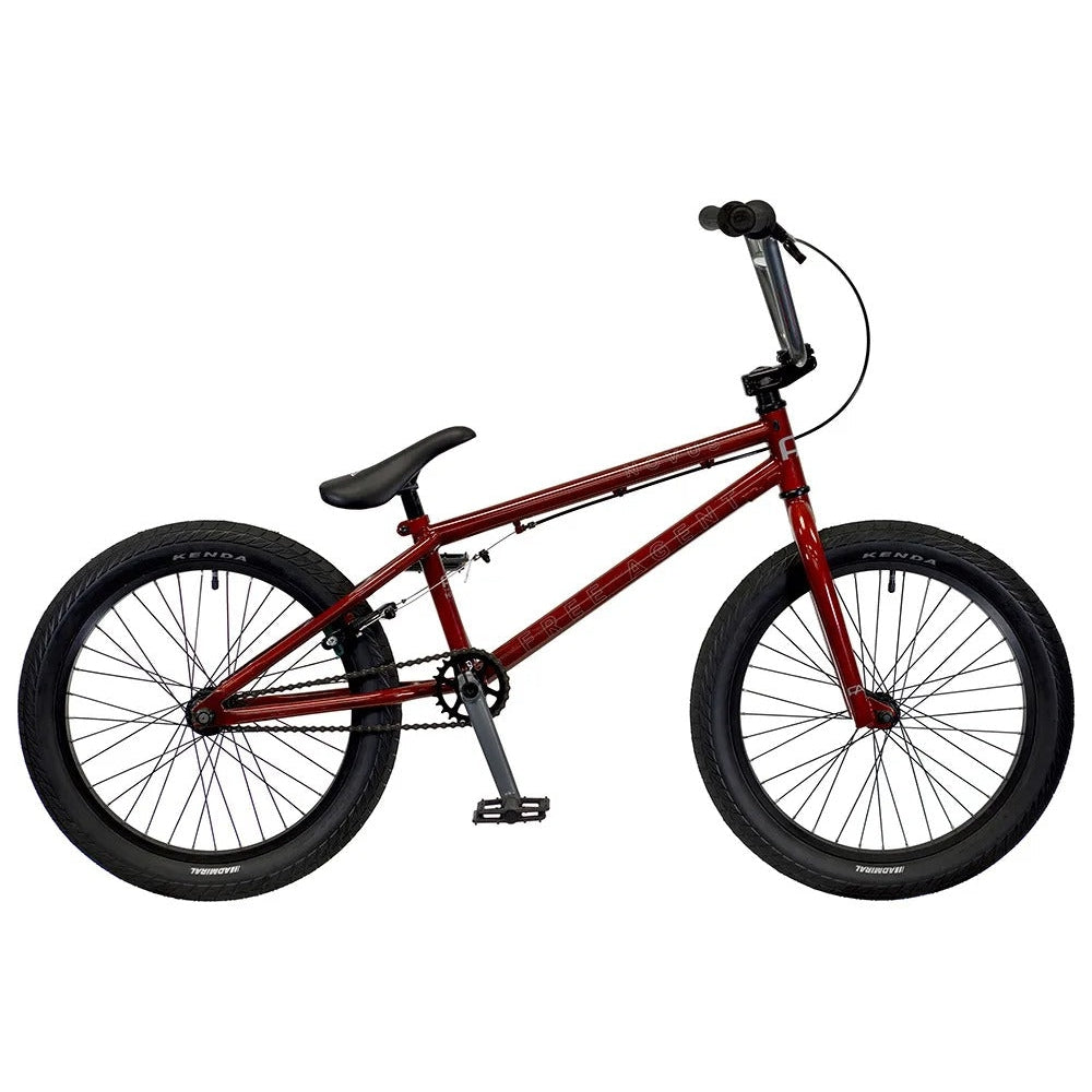 Free Agent 2023 Novus BMX Bike - Lightweight Aluminum Frame, Durable Alloy Wheels for Stunt Riding & Street Tricks - Perfect for Beginners & Pro Riders