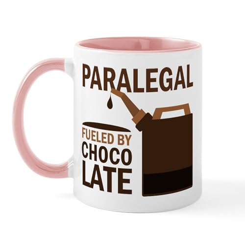White/Pink Inside - Paralegal Gift Mug