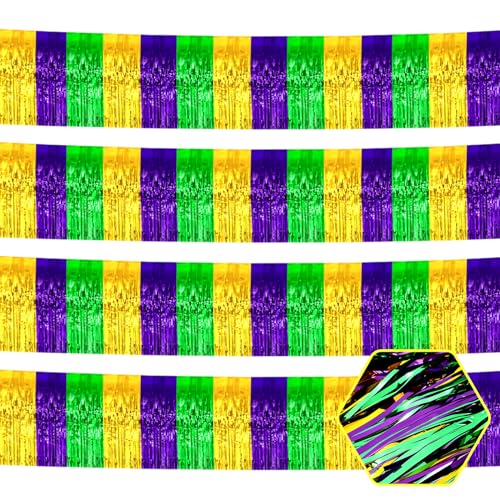 Gold Green Purple