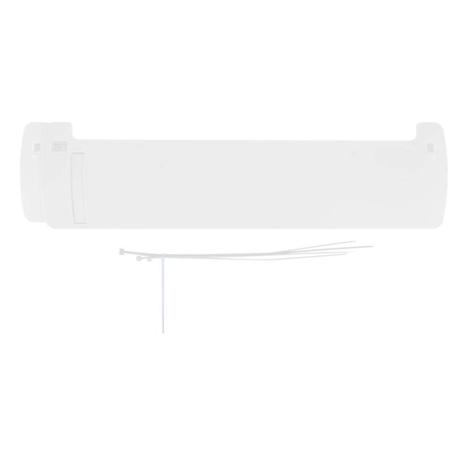 Adjustable Air Conditioner Wind Deflector Cover - White AC Baffle Shield & Wind Guide for Direct Airflow - Perfect for Home, Office, and Bedroom Cooling Comfort