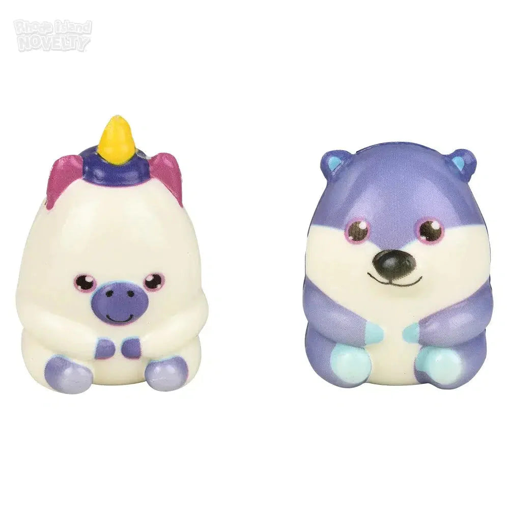 2-Pack Micro Squish Belly Buddy Mega Assortment - Soft Plush Stress Relief Toys for Kids & Adults - Perfect for Gifts, Party Favors, and Anxiety Relief