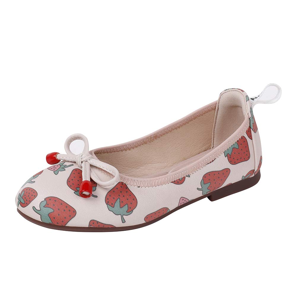 YIBLBOX Girls Ballet Flats - Mary Jane Slip-On Ballerina Shoes for Princess Wedding & Dress Occasions | Perfect for School, Parties & Special Events