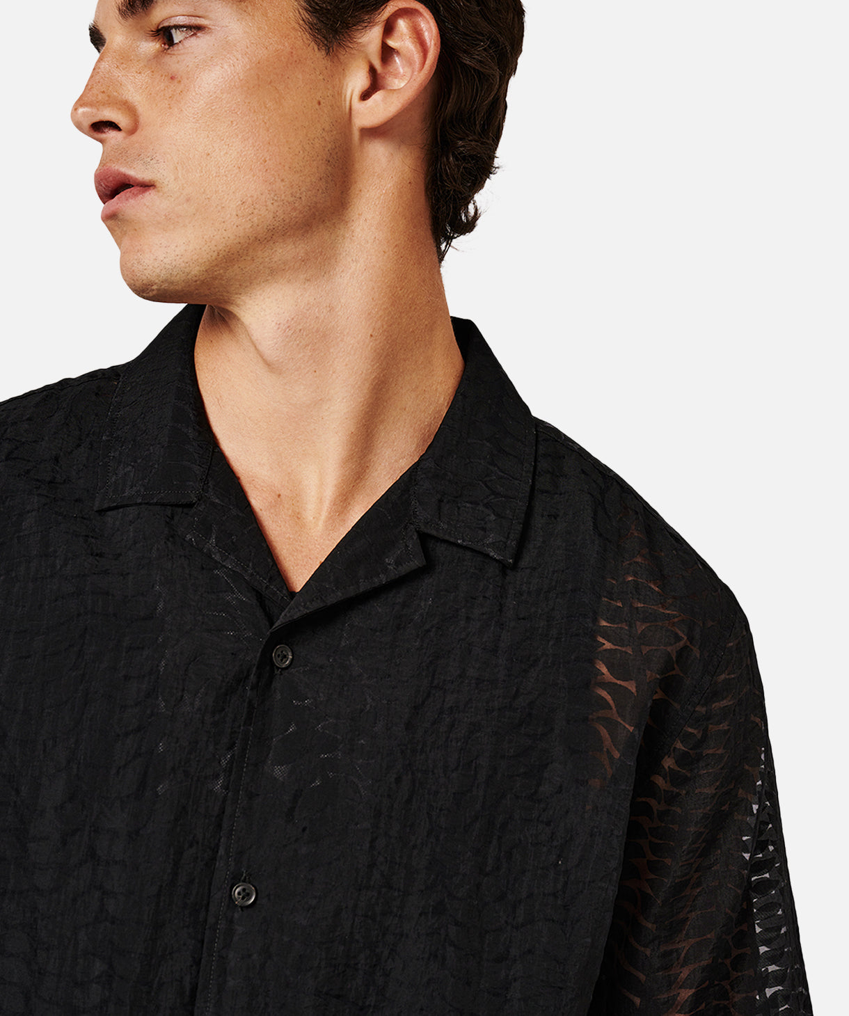 Sivani Short Sleeve Shirt for Men - Classic Black Casual Button Down Shirt | Perfect for Office, Business Meetings & Summer Outfits