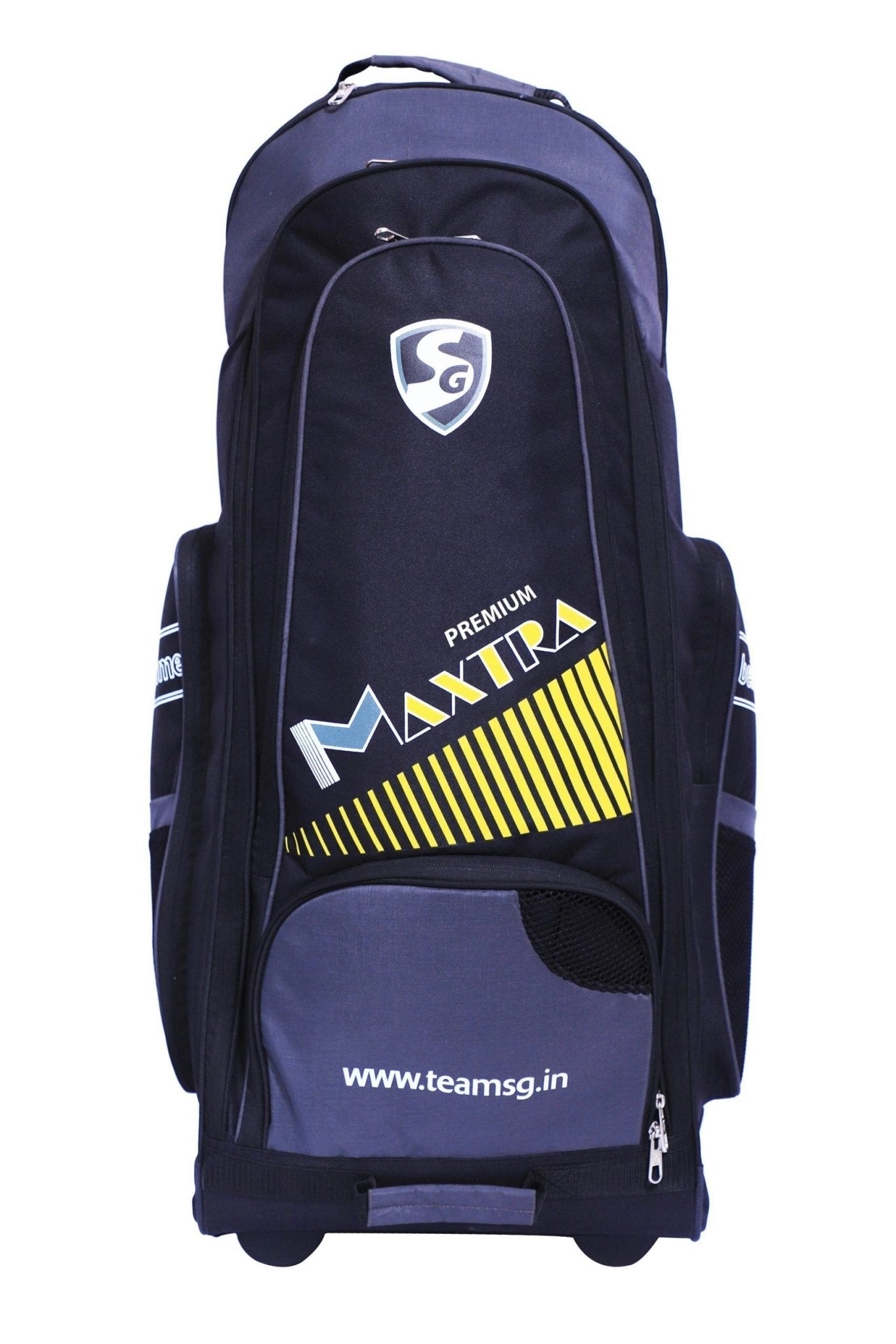 SG Maxtra Premium Cricket Kit Bag - Large Cricket Equipment Bag with Multiple Compartments for Bats, Balls & Gear | Perfect for Cricket Matches, Training & Travel