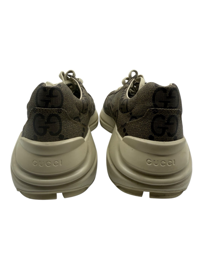 Gucci Maxi GG Rhyton Sneakers for Men - Size 10.5 (US 11) - Luxury Fashion Sneakers for Casual Wear, Street Style & Everyday Comfort