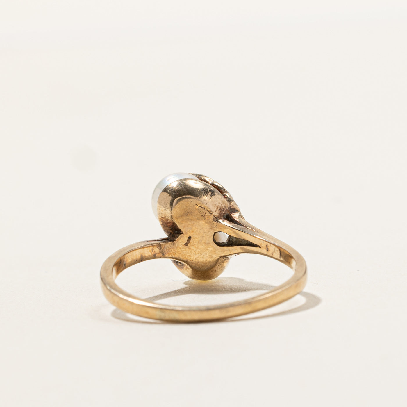 Two Stone Pearl Ring for Women - Size 8 | Elegant Pearl Jewelry for Wedding, Anniversary & Special Occasions