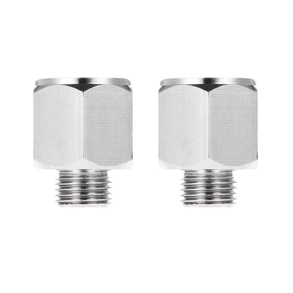 Professional 2pcs Airbrush Air Hose Connectors G1/8 Adapter - High-Quality Brass Fittings for Air Compressors, Spray Guns & DIY Painting Projects