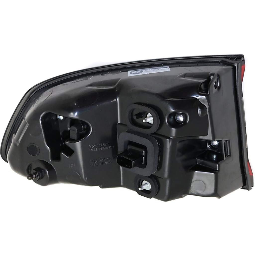2015-2018 Dodge Charger LED Tail Lights Pair - DOT Certified (Driver & Passenger Side) | Includes Bulbs | Part #CH2800208 + CH2801208 | Perfect for Night Driving & Enhanced Safety