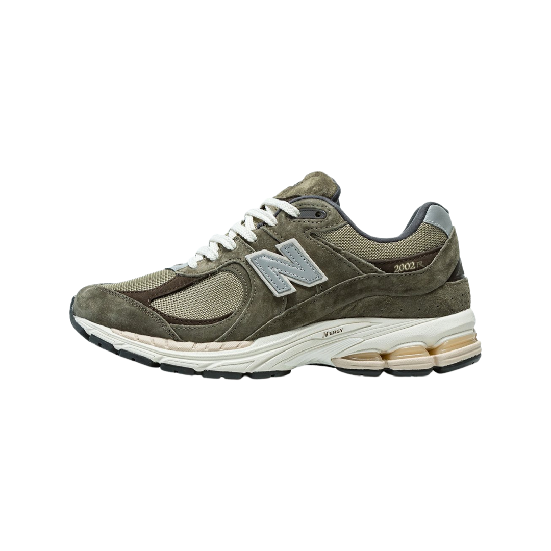 New Balance 2002R Men's Running Shoes - Olive Brown Retro Sneakers M2002RHN | Comfortable Athletic Shoes for Jogging, Gym Workouts & Casual Wear