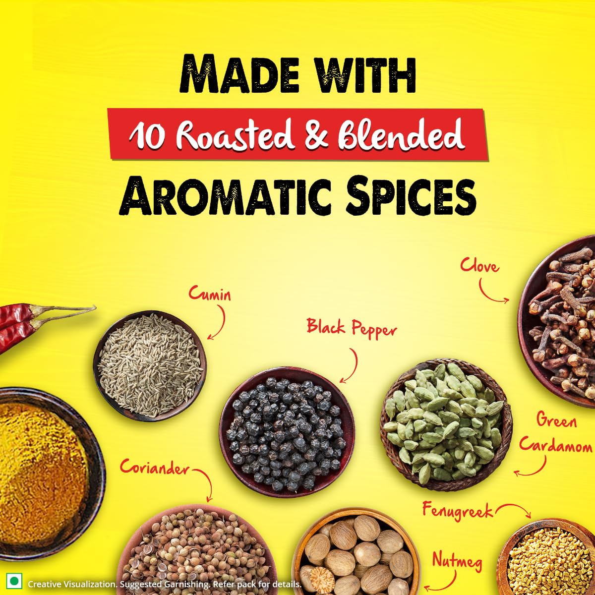 Maggi Masala-ae-Magic All-in-One Vegetable Masala Seasoning - 120g Pouch (6g x 20 Sachets) | Perfect for Curries, Soups & Instant Noodles | Quick & Flavorful Indian Cooking