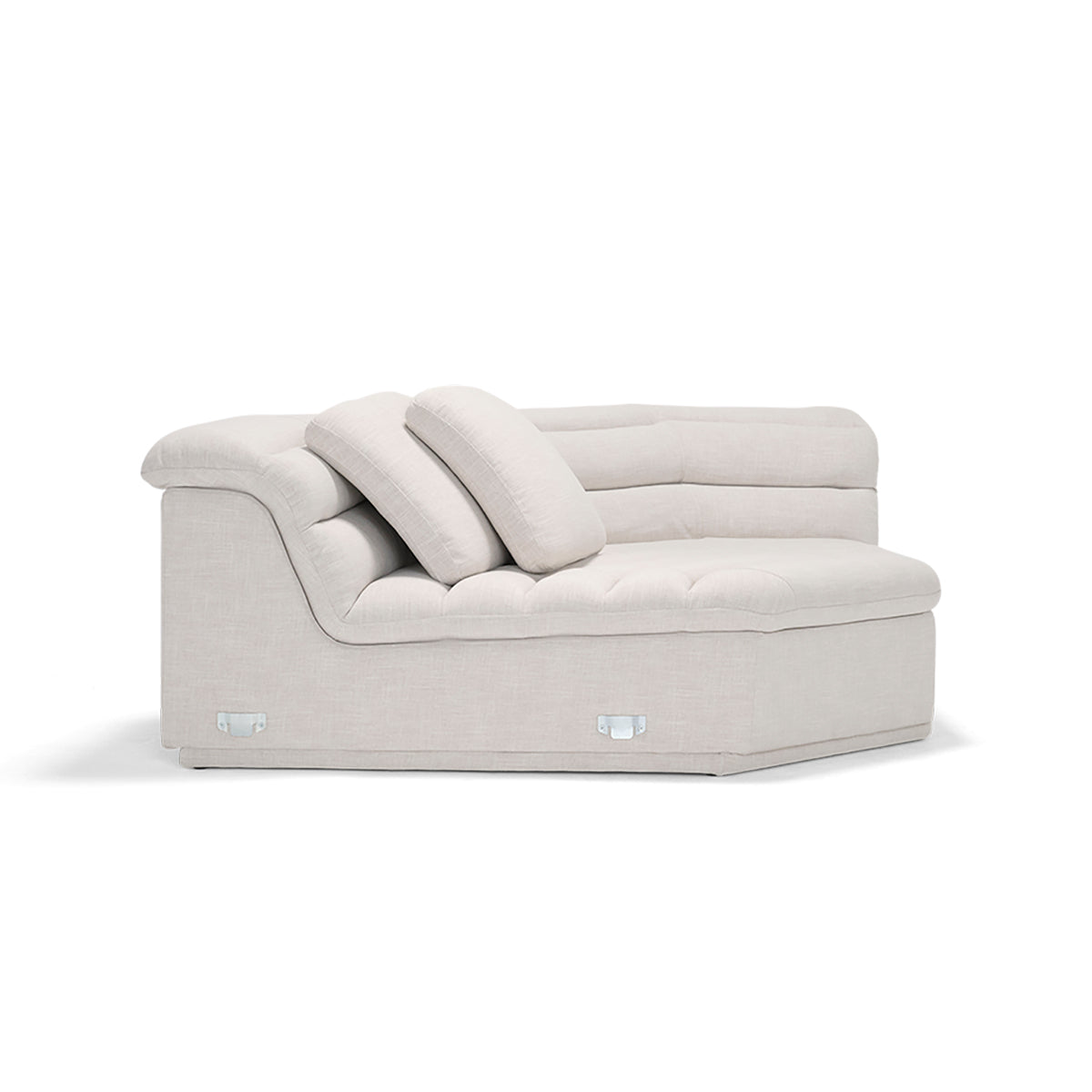 Byron Corner Float Modular Sectional Sofa - Modern L-Shaped Couch for Living Room, Lounge & Office Spaces