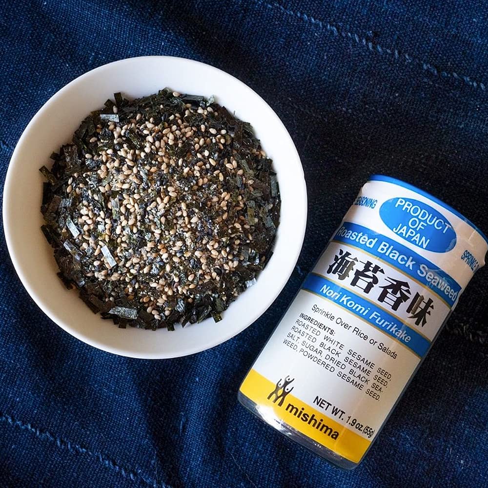 Premium Japanese Furikake Rice Seasoning Set - Seto Fumi Seaweed & Sesame Mix (5-Pack) | Authentic Product of Japan | Perfect for Sushi, Rice Bowls & Home Cooking