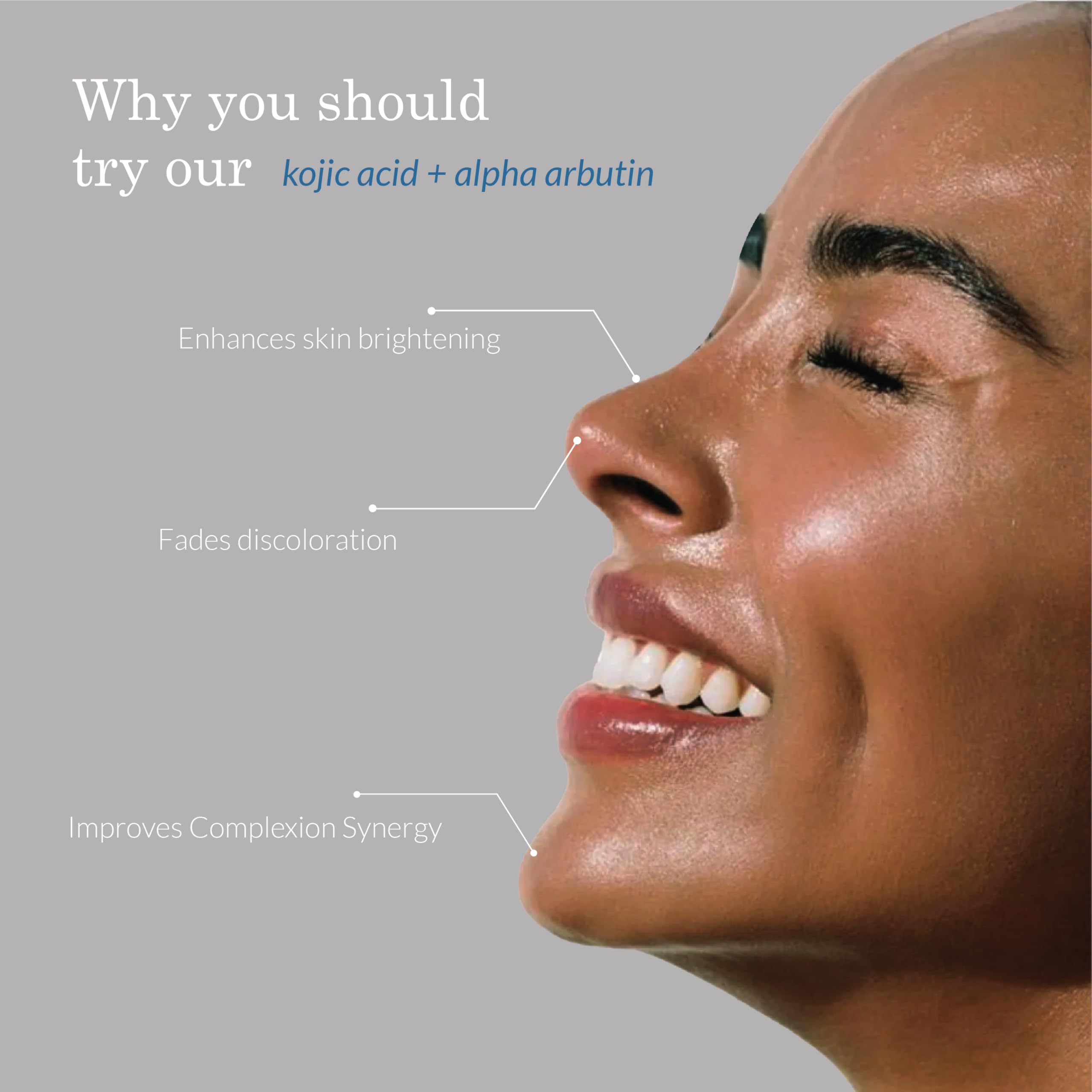 Bodyops 2% Kojic Acid & 1% Alpha Arbutin Brightening Serum | Dark Spot Corrector for Hyperpigmentation & Melasma | Skin Tone Evening Treatment for Men & Women | 30ml – Perfect for Daily Skincare Routine & Post-Acne Marks