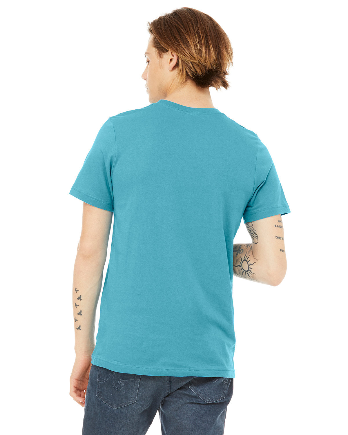 Bella + Canvas 3001CVC Unisex Heather CVC Crew Neck T-Shirt - Soft Cotton Blend Tee for Men & Women | Perfect for Casual Wear, Screen Printing & Everyday Comfort