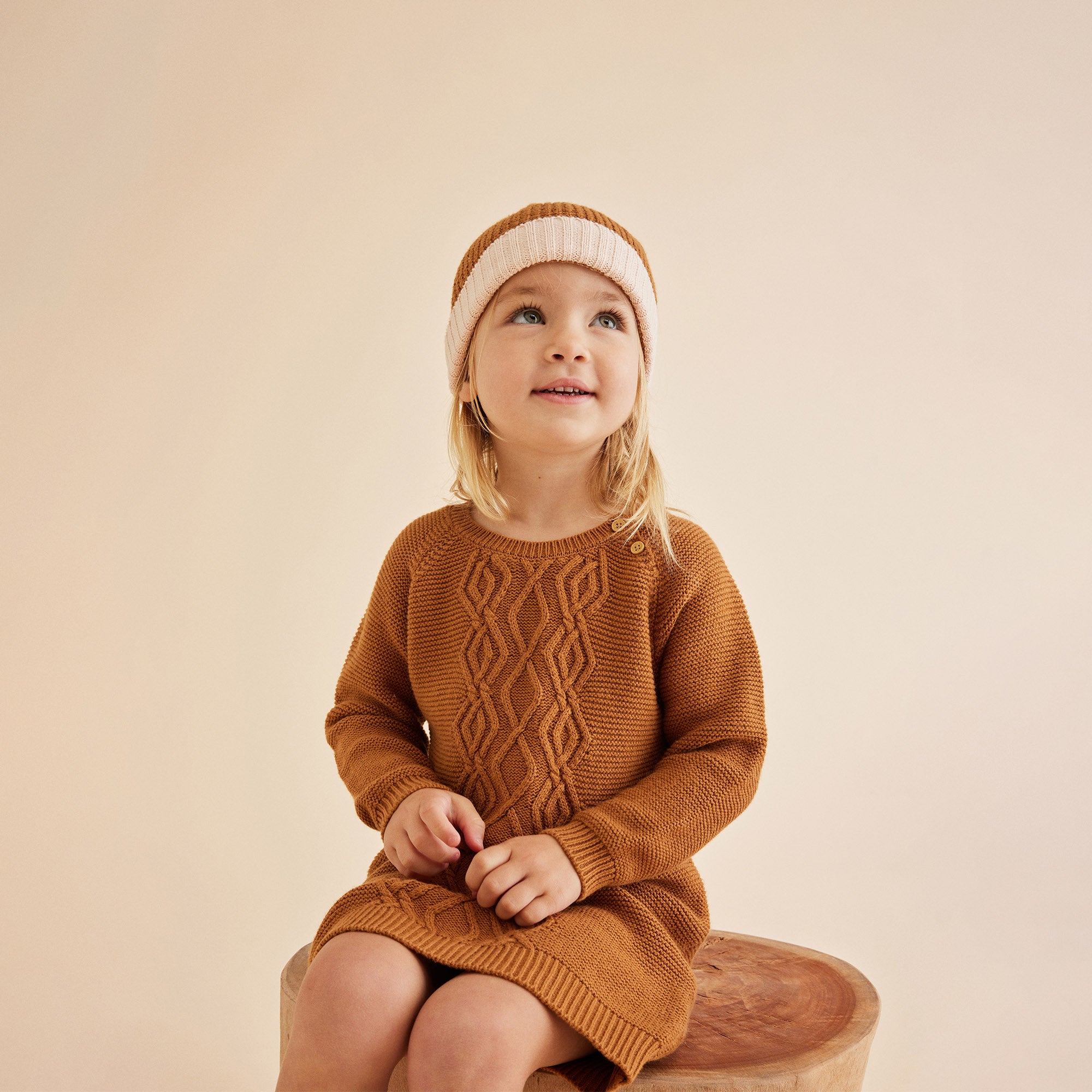 Women's Knitted Cable Sweater Dress - Cozy Winter Pullover for Casual & Office Wear | Perfect for Holidays & Date Nights