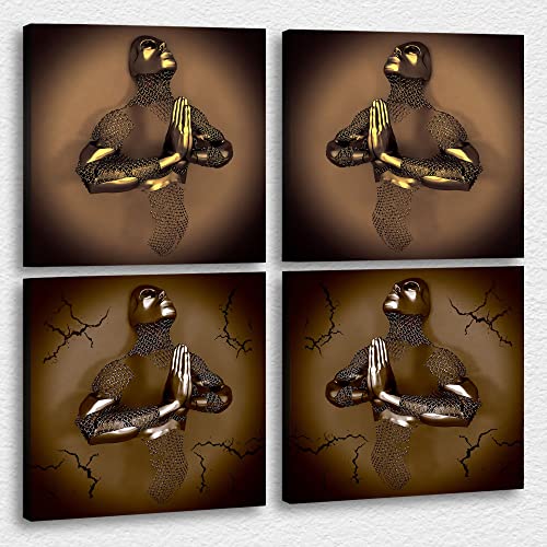 4 Piece 3d Canvas Print-11