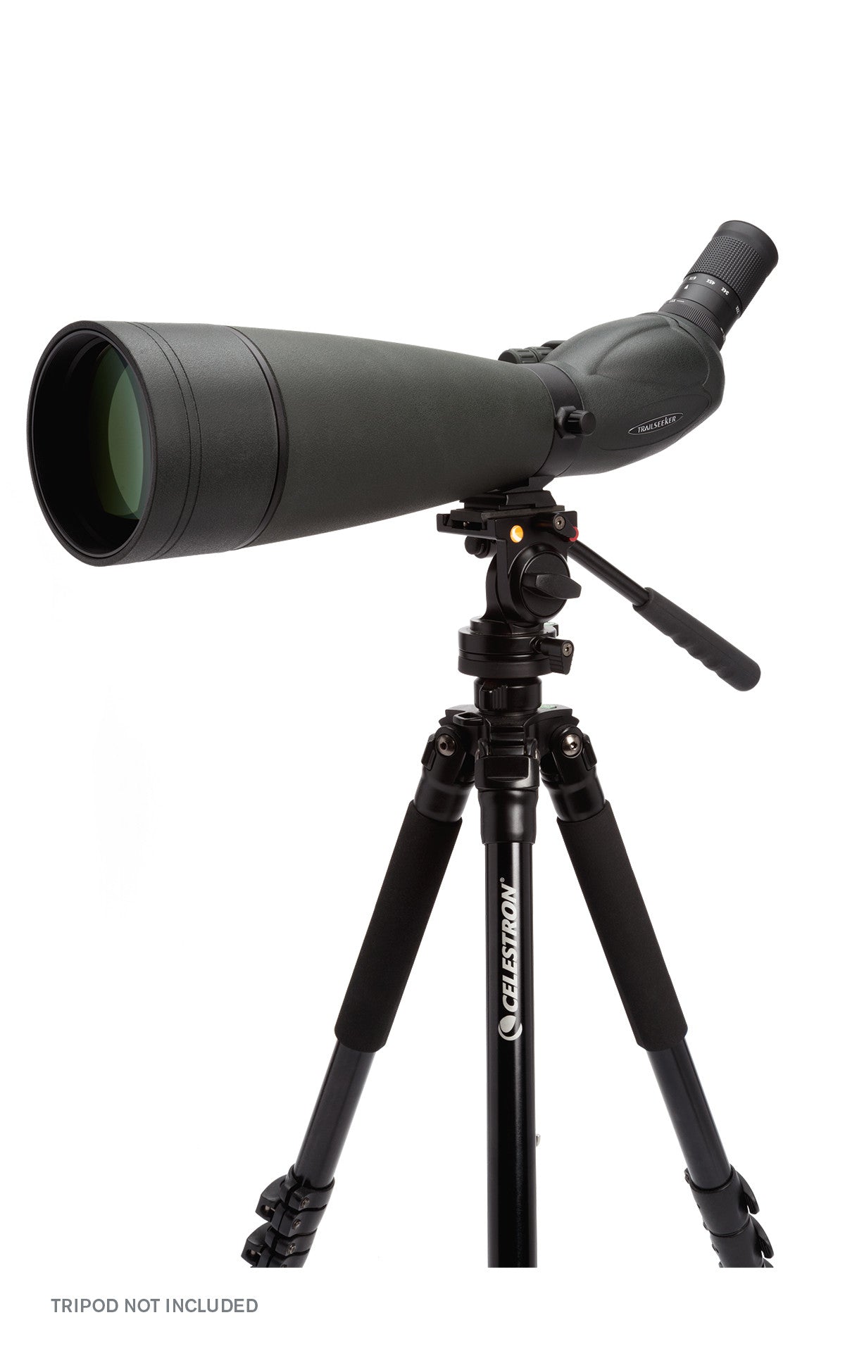 TrailSeeker 22 67x100mm Angled Zoom Spotting Scope - High Power Magnification for Bird Watching, Hunting & Outdoor Adventures