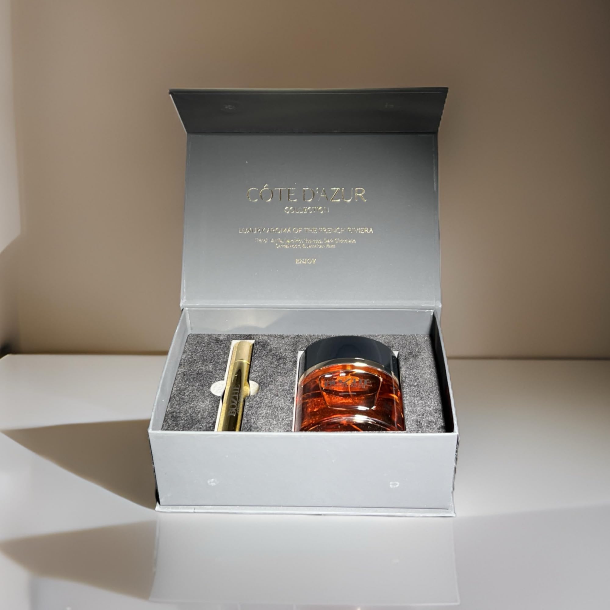Luxury Unisex Perfume Set - Côte d'Azur Collection | Sweet Gourmand Fragrance | Long Lasting Eau de Parfum (110ml) | Romantic Gift for Women & Men | Perfect for Date Nights & Special Occasions