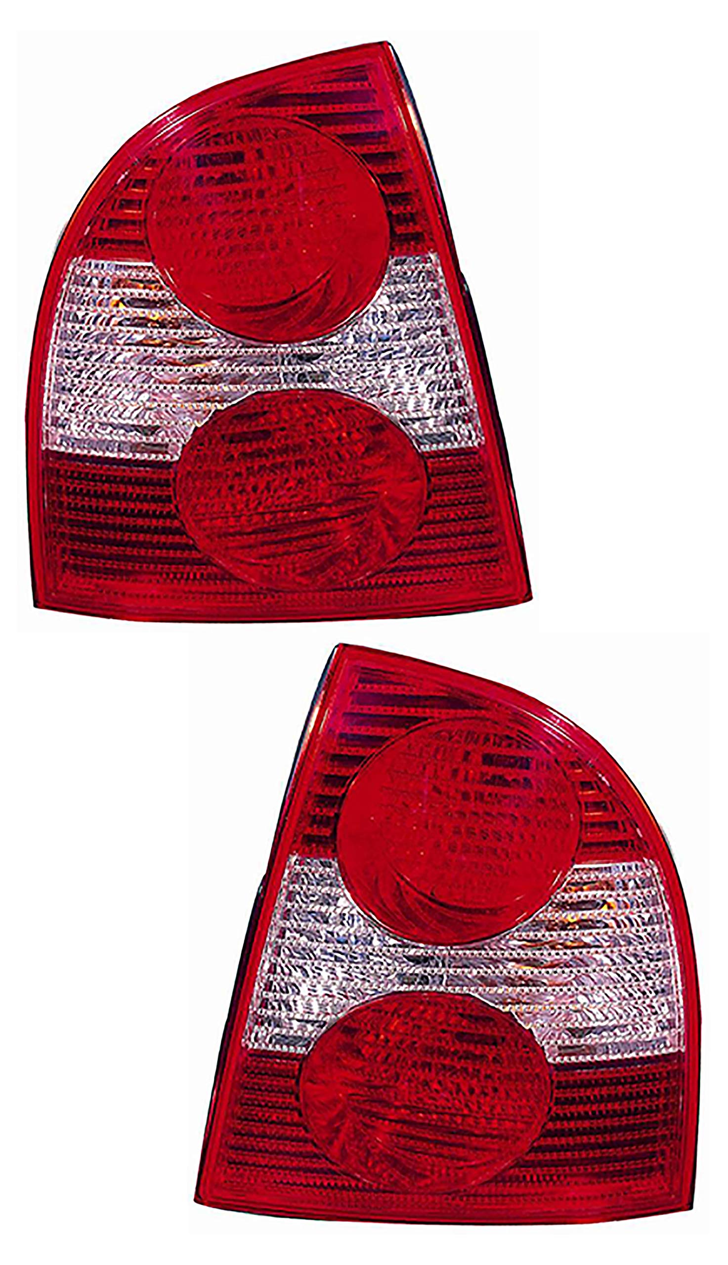 Volkswagen Passat Tail Lights Lamps Set - Compatible with 2001-2005 Models - Driver & Passenger Side Replacement - Perfect for Night Driving & Car Restoration Projects