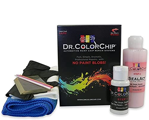 Dr. ColorChip Squirt-n-Squeegee Car Touch-Up Paint Kit - Perfect for 2018 GMC Acadia in Cajun Red Tintcoat/Glory Red Metallic/Red Quartz (WA434B/GPJ) | Fix Scratches & Chips | Ideal for DIY Auto Repair & Vehicle Maintenance