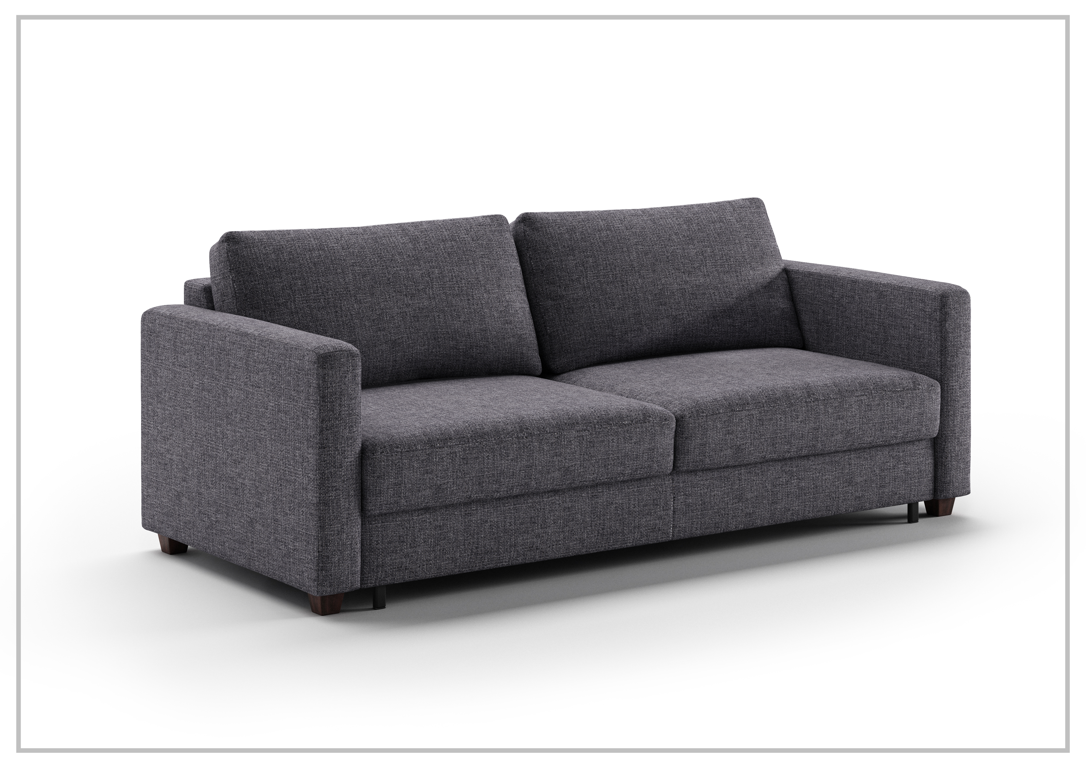 Luonto Fantasy Fabric King Sleeper Sofa - Convertible Bed Couch for Living Room, Guest Room & Small Spaces | Comfortable Pull-Out Sofa Bed with Premium Upholstery