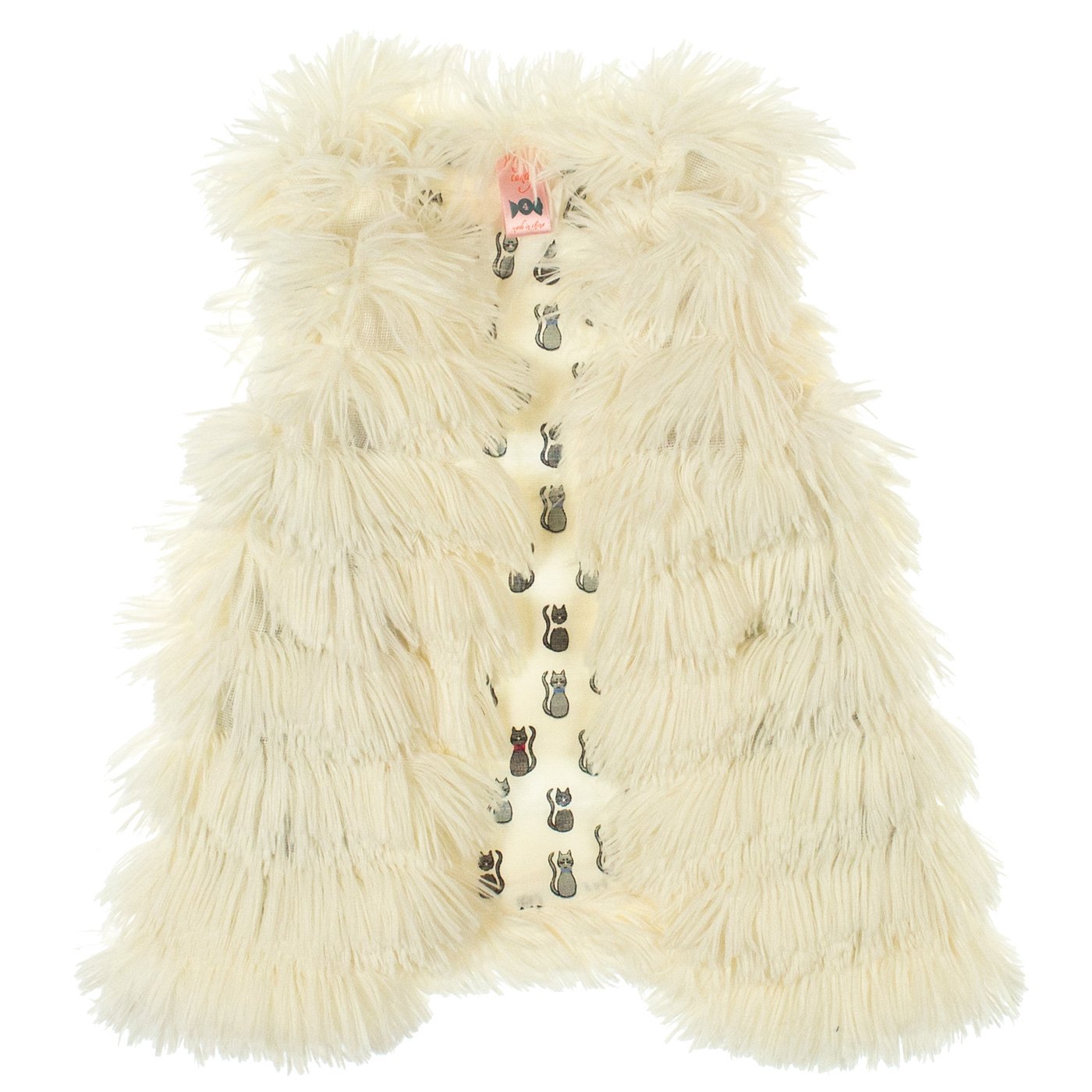 Penny Candy Girls 2-6X 'Pebble' Faux Fur Vest - Cozy Winter Outerwear for Kids | Perfect for School, Playdates & Holiday Outfits