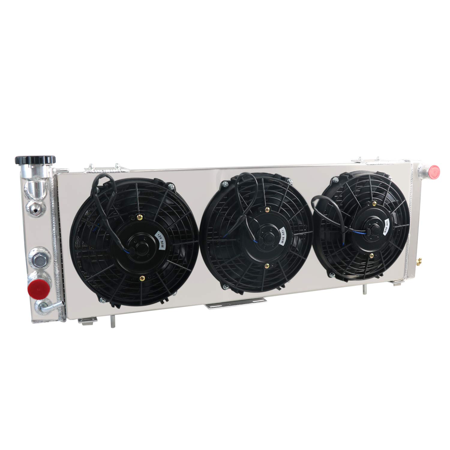 AlloyWorks 4-Row All Aluminum Radiator with 3X9