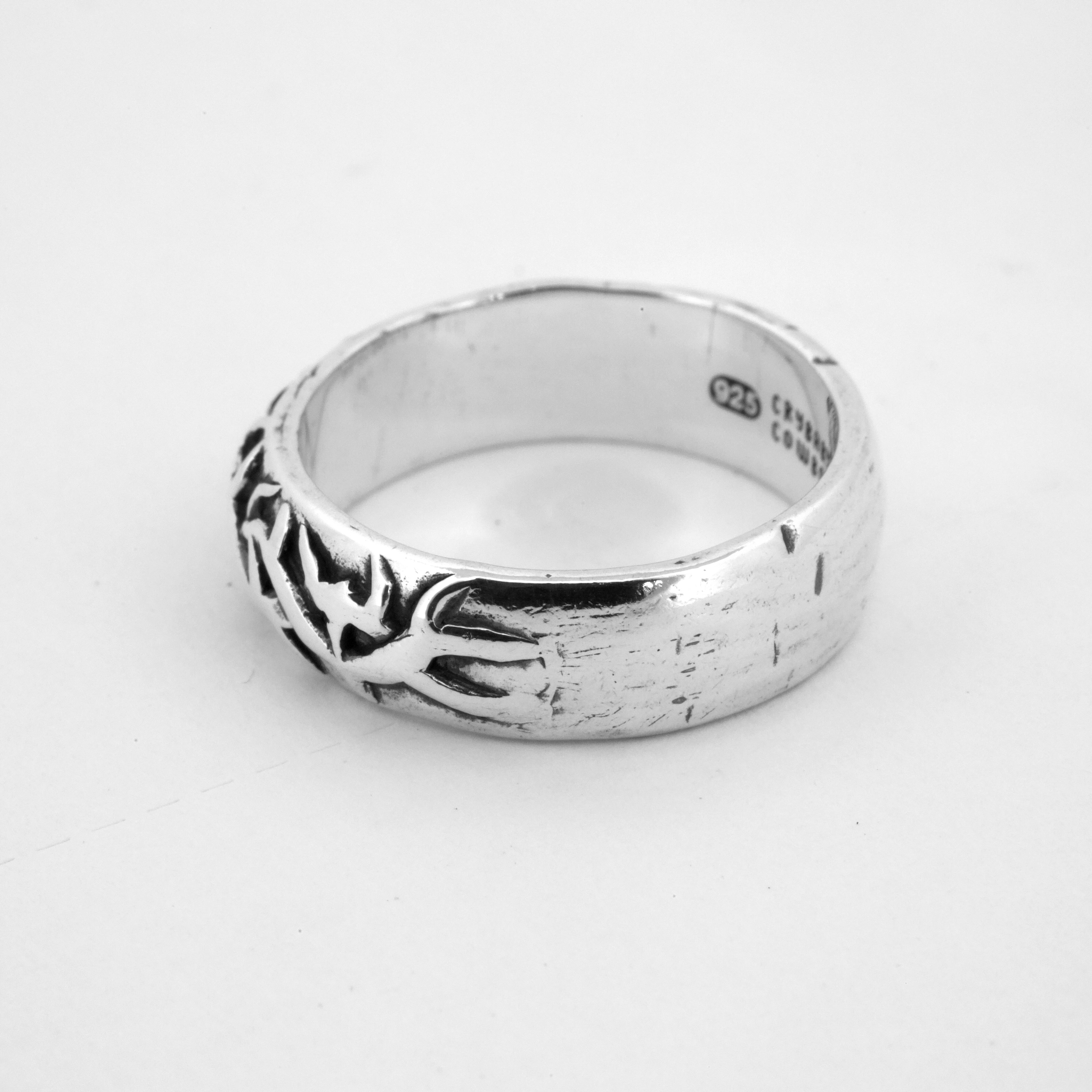 Gothic Ring for Women - Vintage Silver Gothic Jewelry with Dark Aesthetic - Perfect for Halloween, Gothic Fashion & Alternative Style Lovers