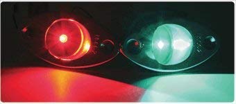 Livorsi USCG 2NM Approved LED Navigation Lights - Marine Boat Navigation System (Single Unit or Complete Set) for Safe Night Sailing & Watercraft Visibility
