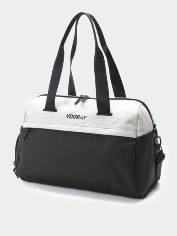 Vooray Trainer Duffel Bag - Large Gym Bag for Men & Women - Water-Resistant Sports Duffel with Shoe Compartment - Perfect for Workout, Travel & Sports Gear Storage