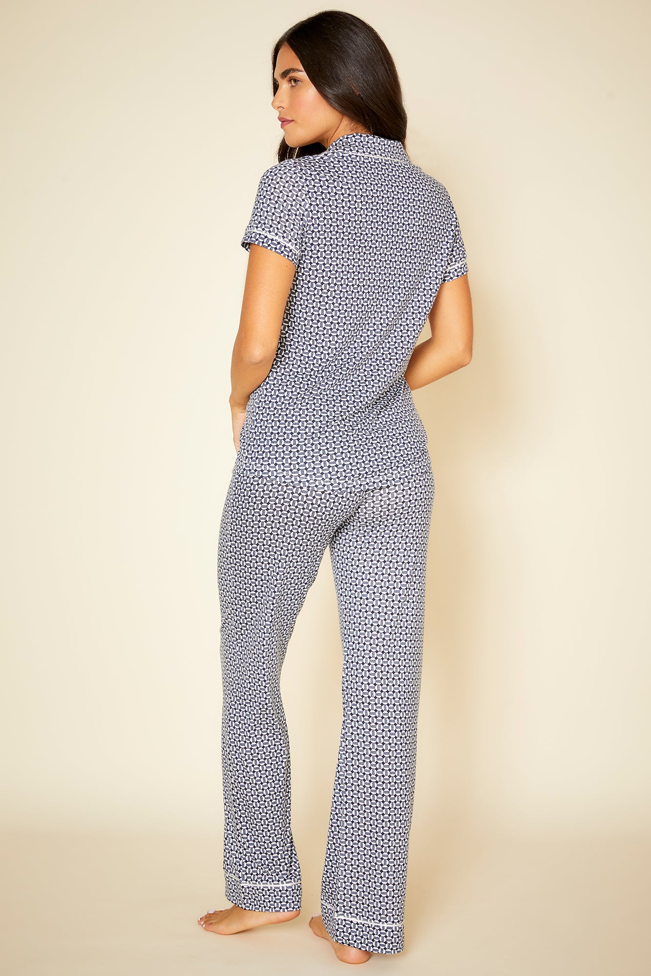 Bella Women's Short Sleeve Pajama Set - Comfortable Sleepwear for Lounge & Nighttime Relaxation