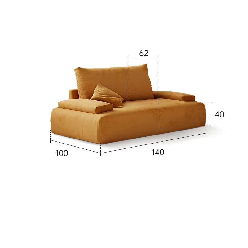 Classic Lazy Lounge Sofa Set - Comfortable Modern Living Room Furniture for Relaxation | Perfect for Small Apartments, Home Theater & Cozy Spaces