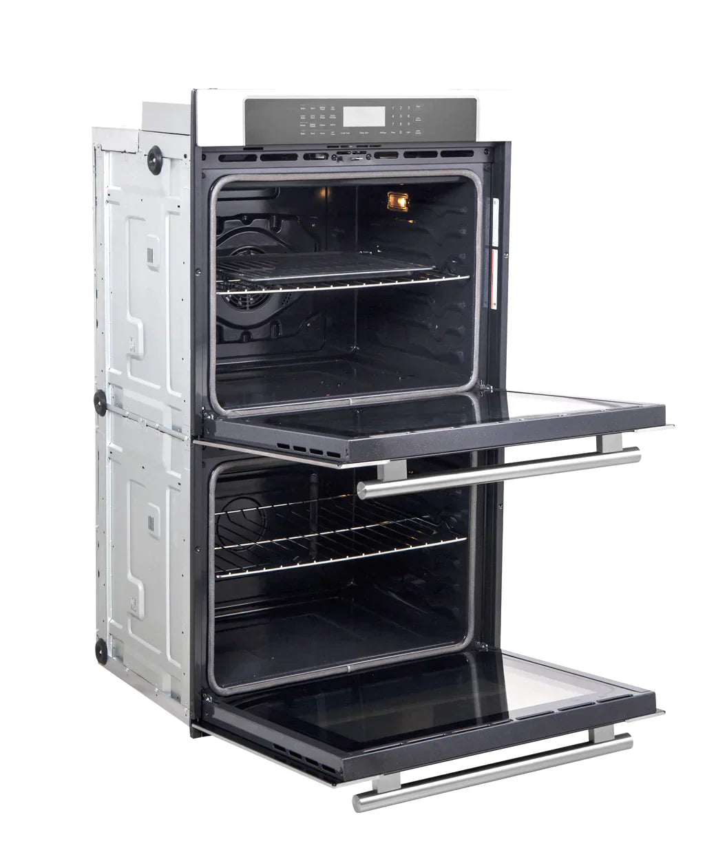 Forno Villarosa 30 Inch Convection Double Electric Wall Oven - Stainless Steel FBOEL1365 for Modern Kitchen Baking & Roasting