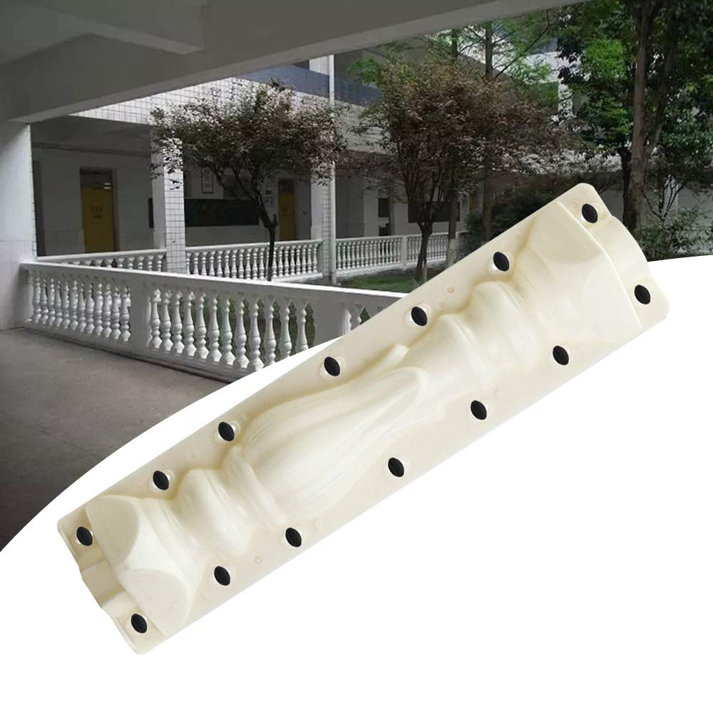 Roman Style 2 Concrete Column Molds for Plaster Cement Casting - DIY Balustrade & Railing Molds for Home Garden and Architectural Projects