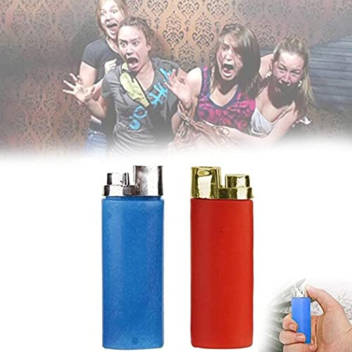 Funny Water Squirting Fake Lighter Prank Toy - 3PC Set for Kids Party Gags, Jokes & Trick Games - Great for Birthday Parties, April Fools' Day & Practical Jokes - Random Colors
