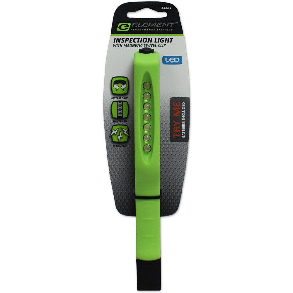 Allied 44609 LED Pocket Inspection Light - Bright Portable Flashlight for Mechanics, Electricians & Home Repairs - Perfect for Tight Spaces, Auto Repair & Emergency Lighting