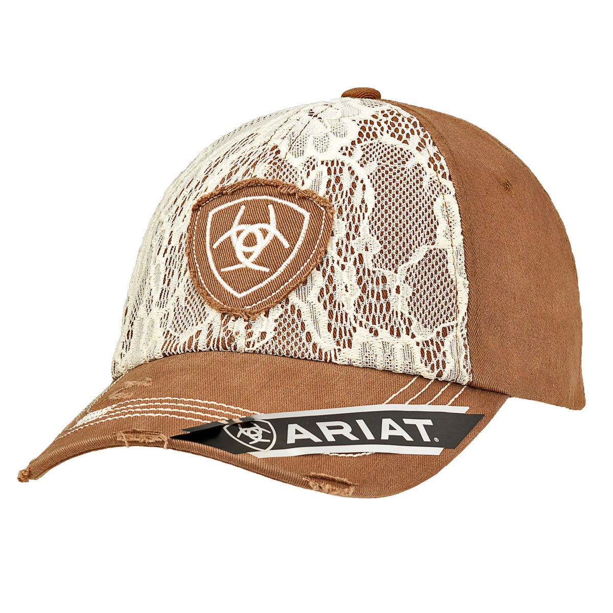Ariat Women's Western Lace Cap - Stylish Cowgirl Hat for Rodeo, Horse Riding & Outdoor Adventures