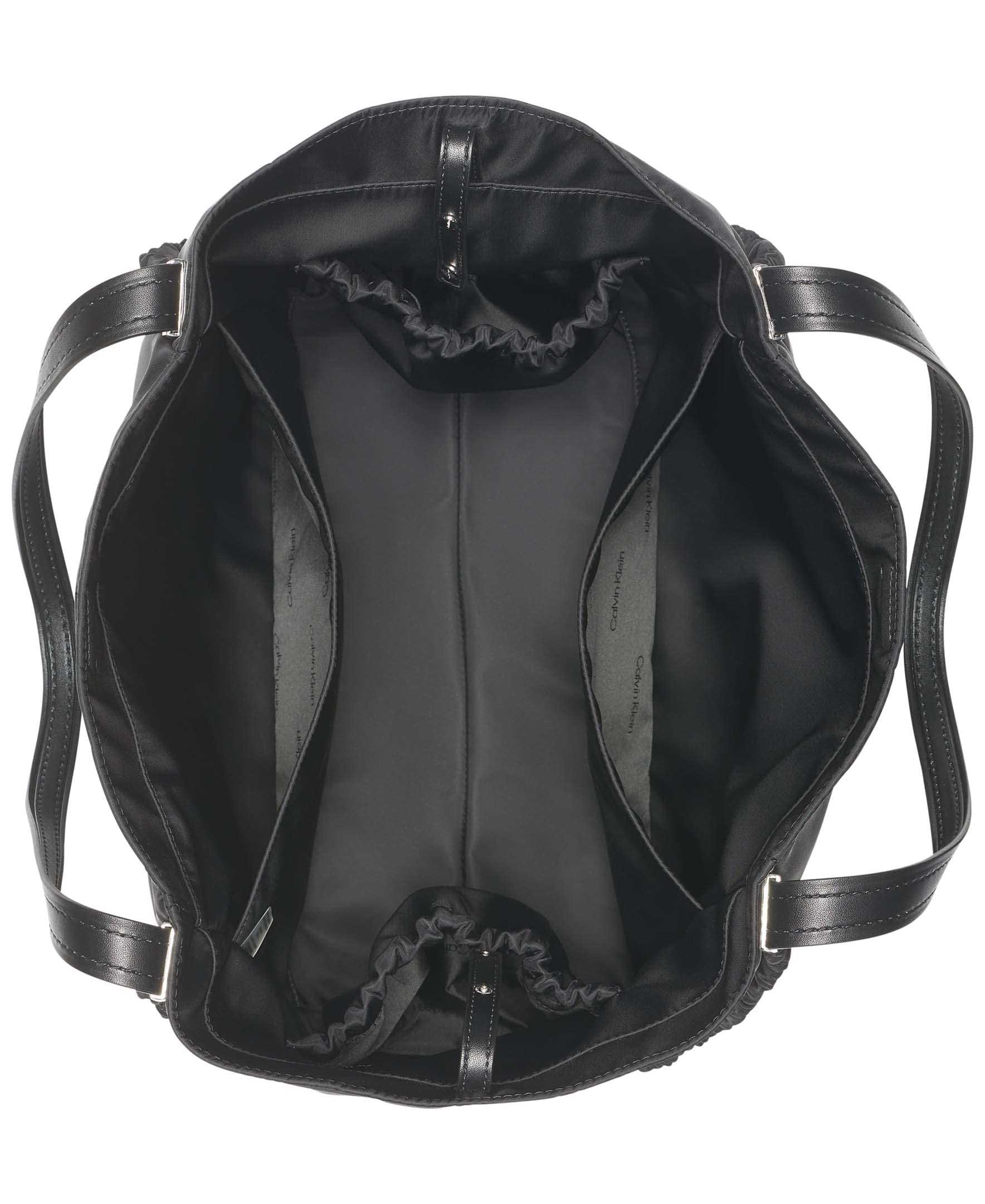 Calvin Klein Luna Large Organizational Tote Bag for Women - Spacious Work Tote with Multiple Pockets - Perfect for Office, Travel & Everyday Use
