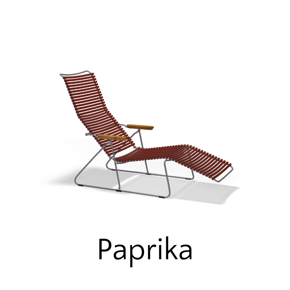 CLICK Premium Sun Lounger - Adjustable Outdoor Chaise Lounge for Pool, Beach & Patio - Comfortable & Durable Sunbathing Chair for Relaxing in Backyard, Garden or Deck