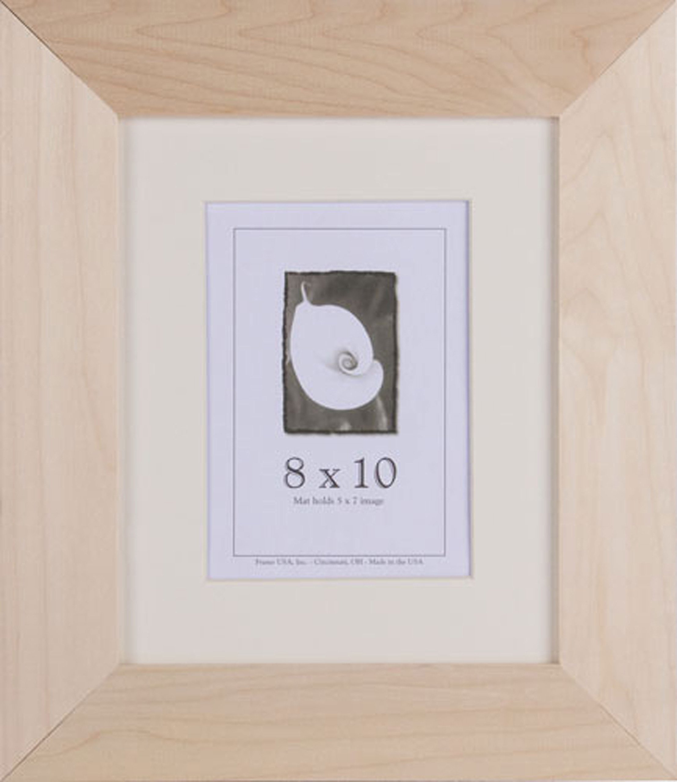Frame USA DIY Picture Frame - 8x10 Inches, 2-Inch Molding - Perfect for Home Decor, Wall Art & Photo Displays