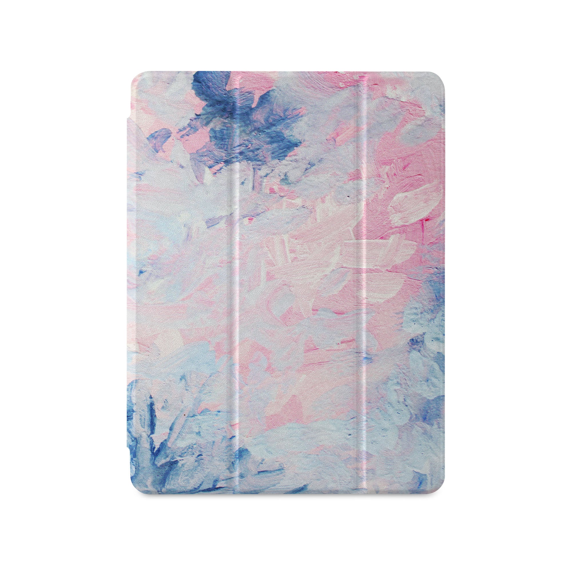 Premium iPad 360 Elite Case with Abstract Oil Painting Design - Protective Cover for iPad Pro/Air/Mini - Perfect for Work, Travel & Home Use