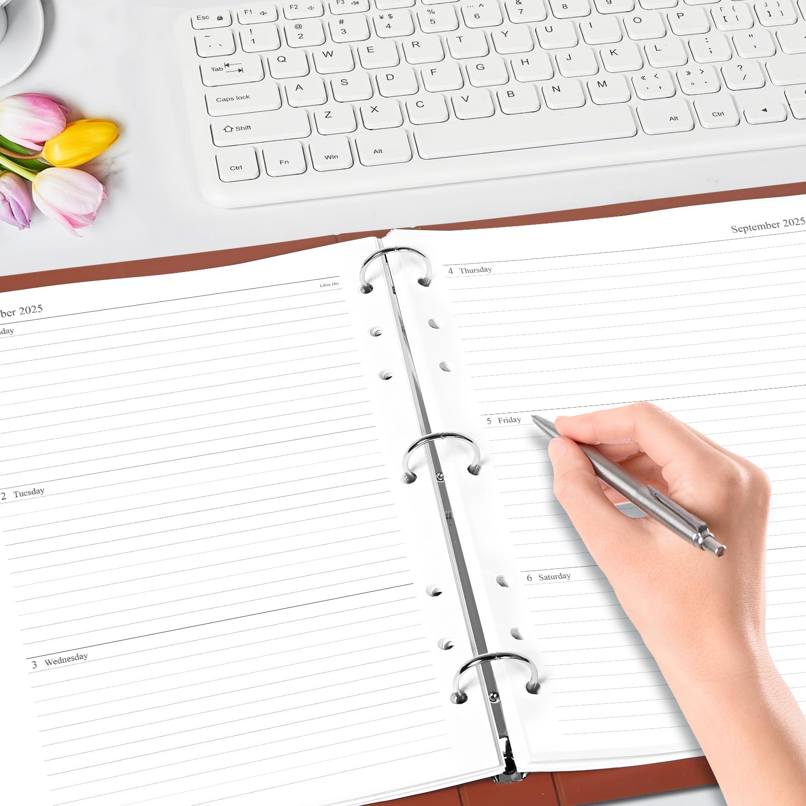 2025-2026 Weekly & Monthly Planner Refill Inserts - 8.5