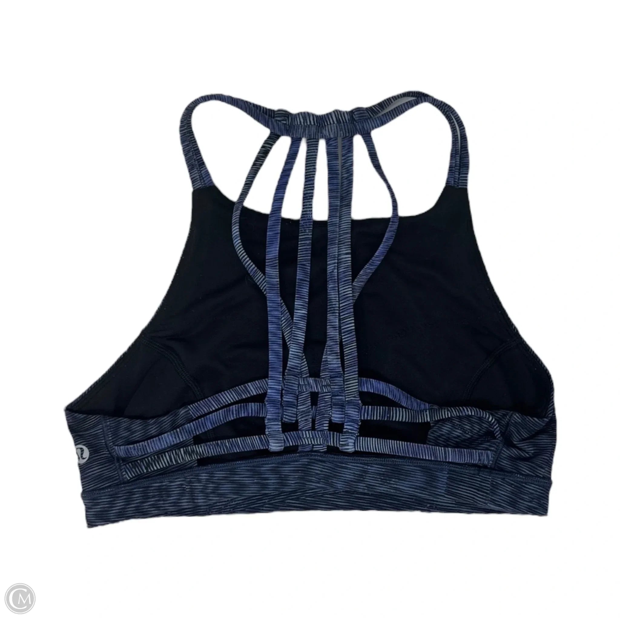Lululemon Blue Athletic Sports Bra Size 6 - High Support Workout Top for Running, Yoga & Gym