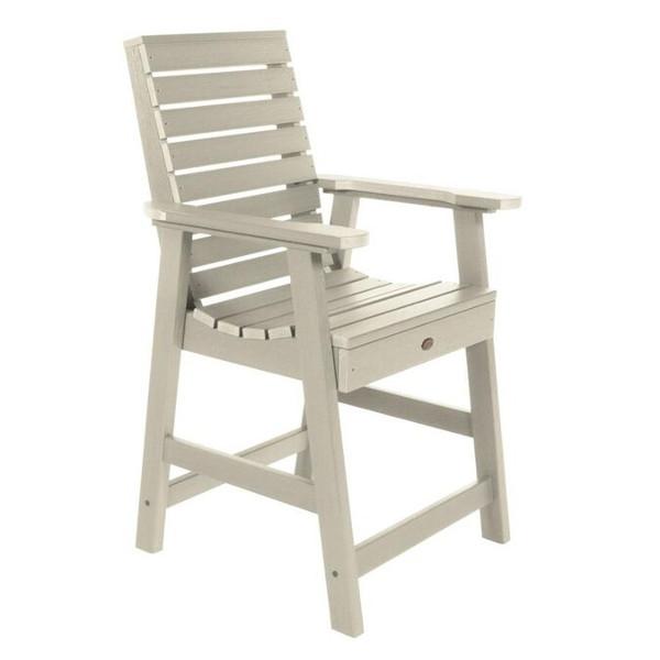 Weather-Resistant 3-Piece Round Counter Height Outdoor Dining Set - Perfect for Patio, Deck, and Backyard Gatherings