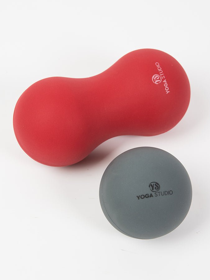Trigger Point Massage Ball and Peanut Ball Set for Yoga, Myofascial Release & Muscle Recovery - Perfect for Athletes, Physical Therapy & Home Workouts