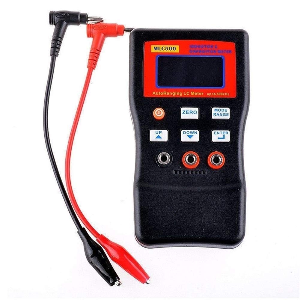 Mlc500 500Khz High Precision Digital LCR Meter with Automatic Range, Inductance & Capacitance Tester, USB PC Programmable - Ideal for Electronics Repair, Lab Testing, and DIY Projects