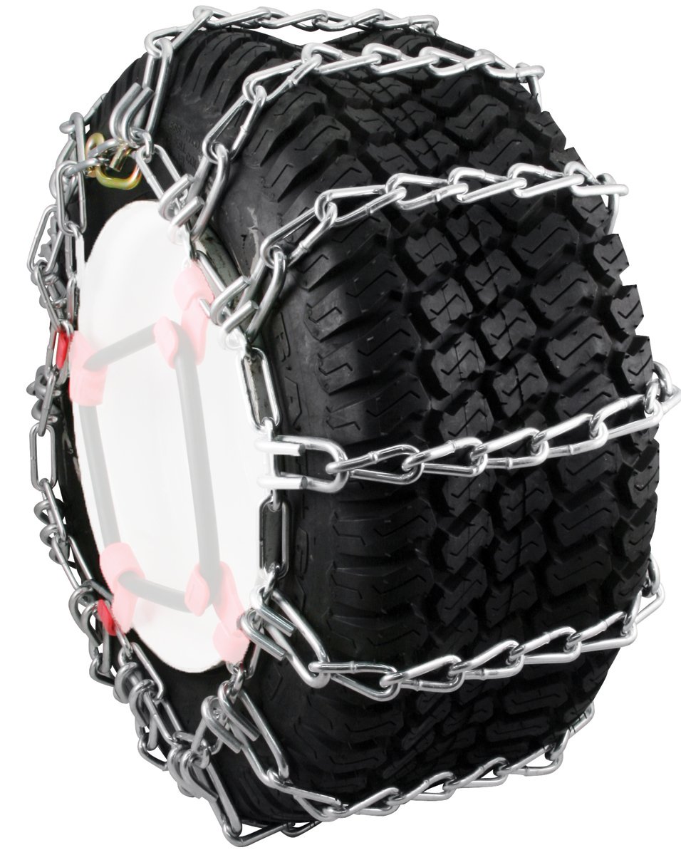 Security Chain Company 1063456 Max Trac Snow Blower & Garden Tractor Tire Chains - Heavy Duty Winter Traction for Snow Removal & Yard Work