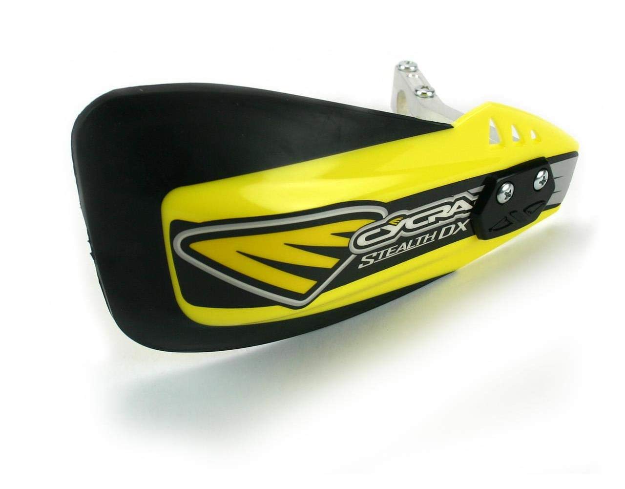 Cycra Stealth DX Racer Pack - High Performance Motorcycle Handguards (Yellow) - Perfect for Off-Road, Motocross & Dirt Bike Riding