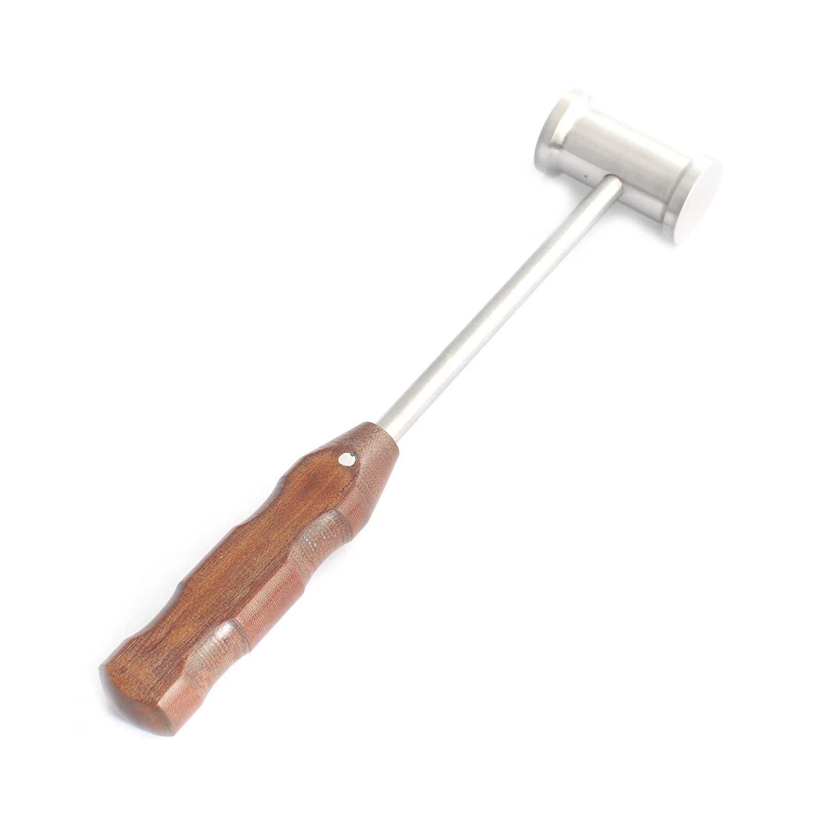 OdontoMed2011 Stainless Steel Bone Mallet with Fiber Handle - Surgical & Dental Instrument for Orthopedic and Oral Surgery Procedures