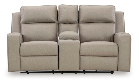 Lavenhorne Pebble Reclining Loveseat - Modern Two-Seater Recliner Sofa with Adjustable Backrest, Soft Fabric Upholstery, and Sturdy Frame - Perfect for Living Room, Home Theater, and Small Spaces Relaxation